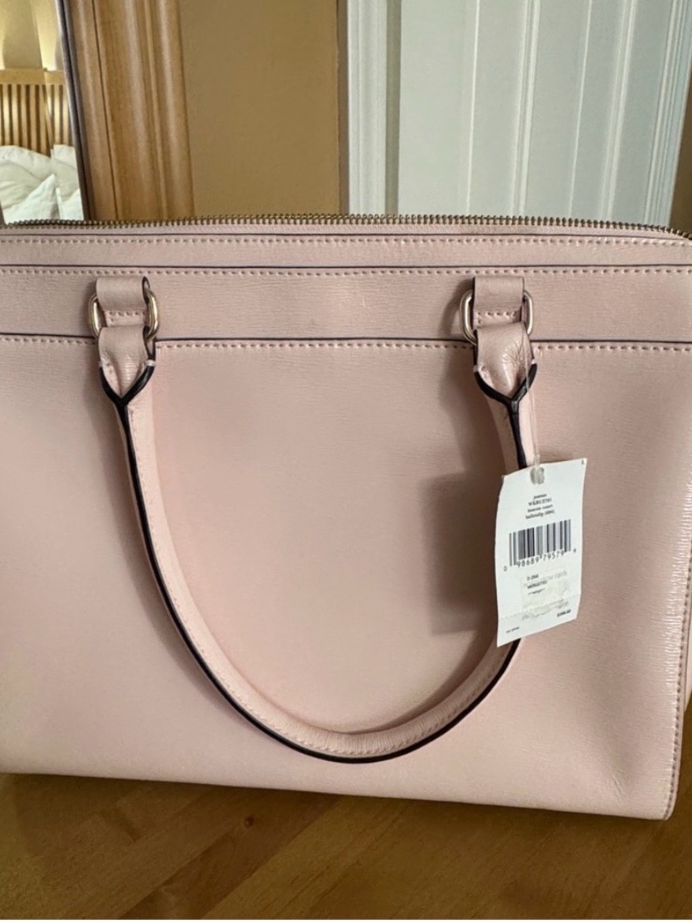 kate spade Blush Pink Structured Satchel - Picture 2 of 2